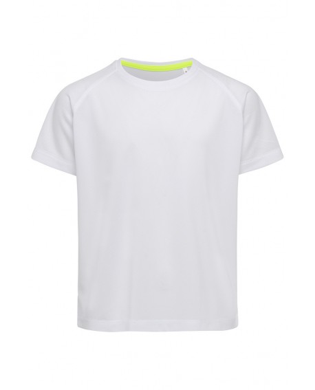 T-shirt poliestrowy junior ACTIVE 140 RAGLAN Kids 140 g/m2 (ST8570)