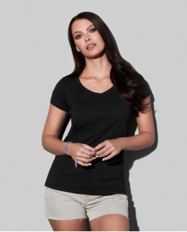 T-shirt Stedman Women Megan V-neck 145 g/m2 (ST9130)