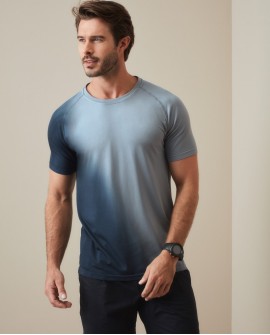 T-shirt poliestrowy męski Seamless Sports-T ST8860