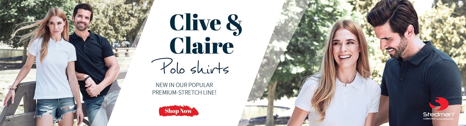 Clive & Claire Polos